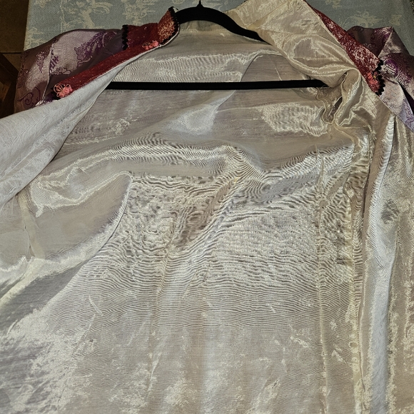 Asian Kimono Robe Vintage Size Small - Picture 6 of 7